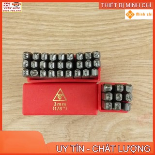 Bộ đục chữ - đóng số 4mm, 5mm ,6mm - xuôi