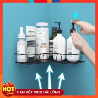 Kệ góc sắt dán tường nhà tắm
