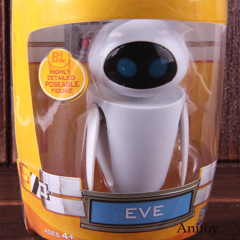Wall-E Robot Wall E & EVE PVC Action Figure Collection Model Toy Doll 6cm