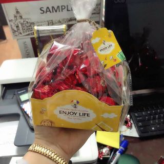 Túi cookies kèm đế