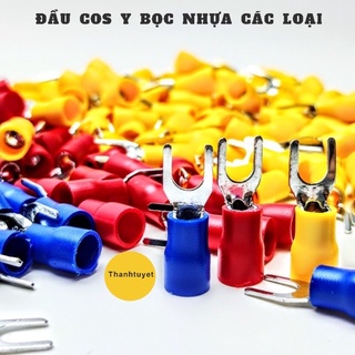 Dầu cos y 1-3 2-3 2-4 2-5 đầu cos chẻ túi 100 cái