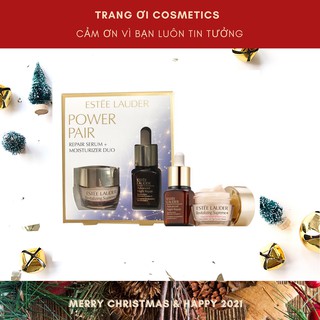 Bộ sản phẩm serum và kem dưỡng Estee Lauder minisize