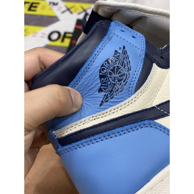 [AGsneaker] Giày thể thao cổ cao chân bè fit lên 1 size xanh da trời đen trắng... | BigBuy360 - bigbuy360.vn