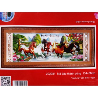 Tranh thêu mã đáo thành công 222981