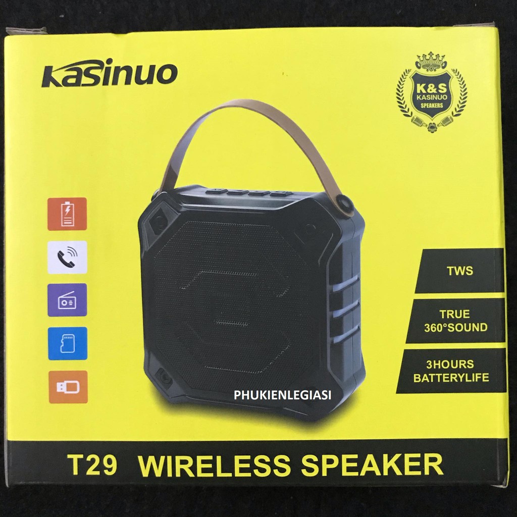 Loa Bluetooth Kasinuo T29 công suất cao