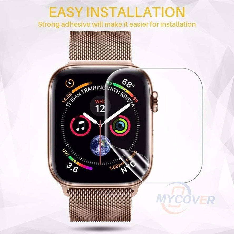 Miếng dán bảo vệ màn hình đồng hồ thông minh Apple Watch 7 6 SE 5 4 3 2 1 kích thước iWatch 41mm 45mm 40MM 44MM 38MM 42MM