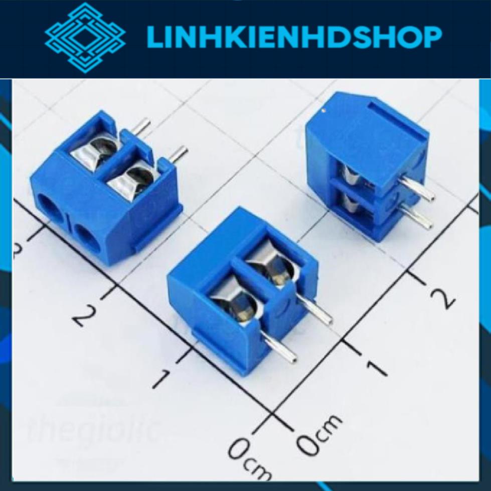 Terminal KF301 5.08mm Xanh Dương 2P/ 3P