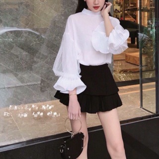 Áo ren tay bồng