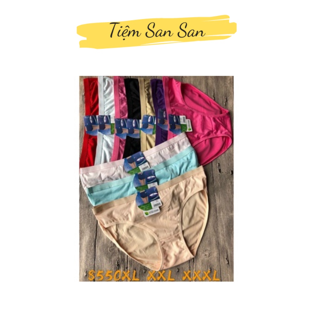 10 chiếc quần lót nữ cotton cao cấp - chất liệu mịn mát và co giãn tốt - quần sịp nữ
