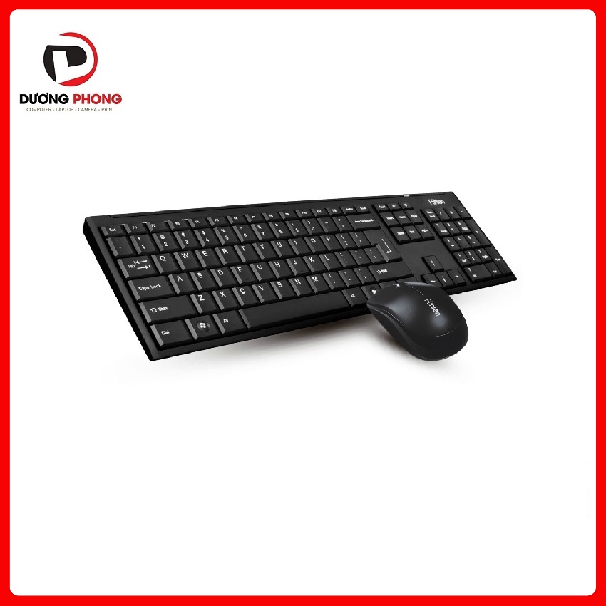 Bộ phím chuột không dây Fuhlen A120G Optical Wireless - BH24T Chính hãng