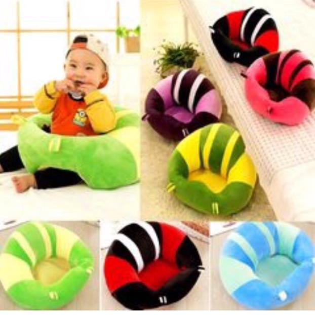 Bộ ghế nhung đa năng chăm bé tập ăn và giúp bé tập ngồi tiện ích