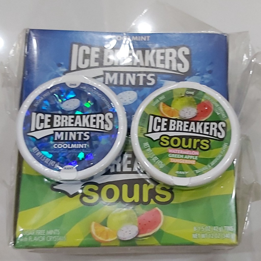 Kẹo ngậm không đường Ice Breakers 42g Mỹ - Date tháng 1/2023