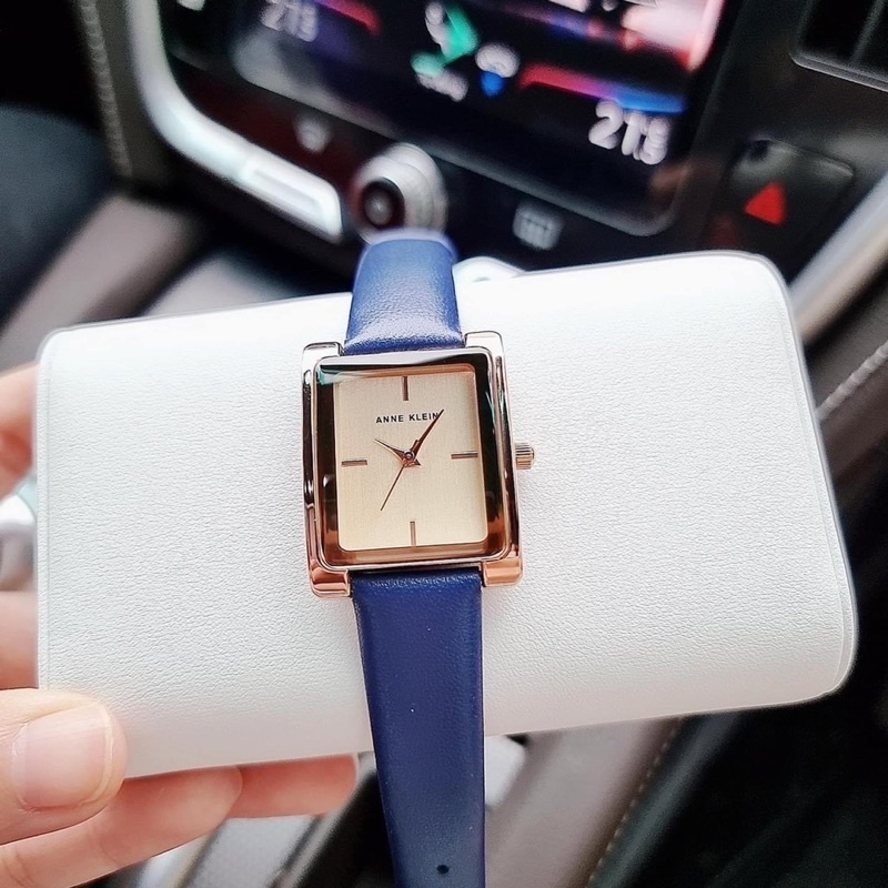 Đồng Hồ Nữ Anne Klein , Size 32 x 21mm, mỏng 8mm, chống nước 30m