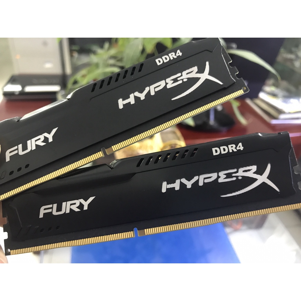 Ram Kingston HyperX Fury 8GB DDR4 2133MHz 2400MHz 2666MHz 3200MHz Mới Chính Hãng