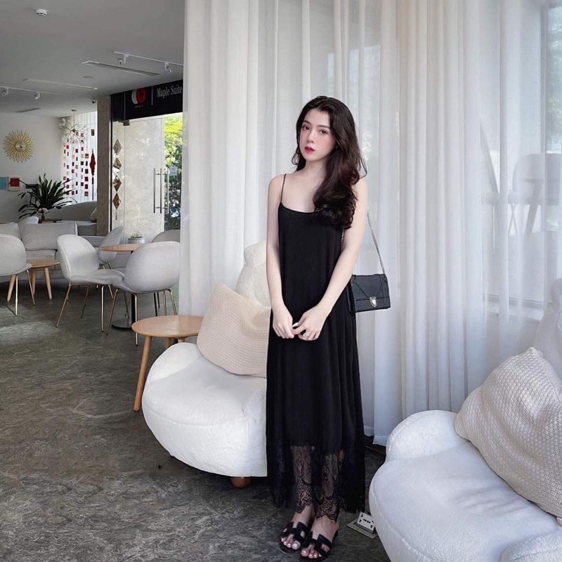 ĐẦM 2 DÂY DẬP LI PHỐI CHÂN REN CHO NỮ