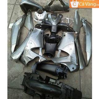 Áo nhựa xe FUTURE NEO 125- nhựa TRẮNG cao cấp màu XÁM