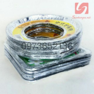 Vỉ 10 miếng giấy bạc lót kiềng bếp ga