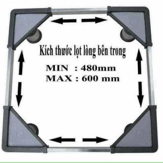 Kệ máy giặt,tủ lạnh có bánh xe