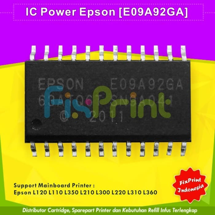 Bo Mạch Chủ Epson E09A92Ga Ic6 Power Ic6 L300 L310 L350 L355 L360 Fpts1607