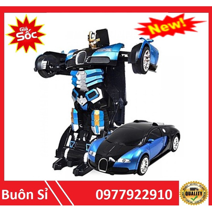Ô tô biến hình Robot chạy Pin