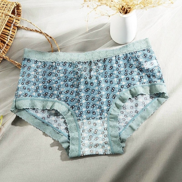 Quần Lót Ren Tơ Mỏng Nhẹ Thoáng Mát Đính Thỏ Cao Cấp