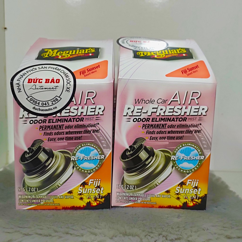 🔔Khử mùi điều hòa  - Meguiars - Hương Nhiệt Đới - Air Re-Fresher Fiji🔔