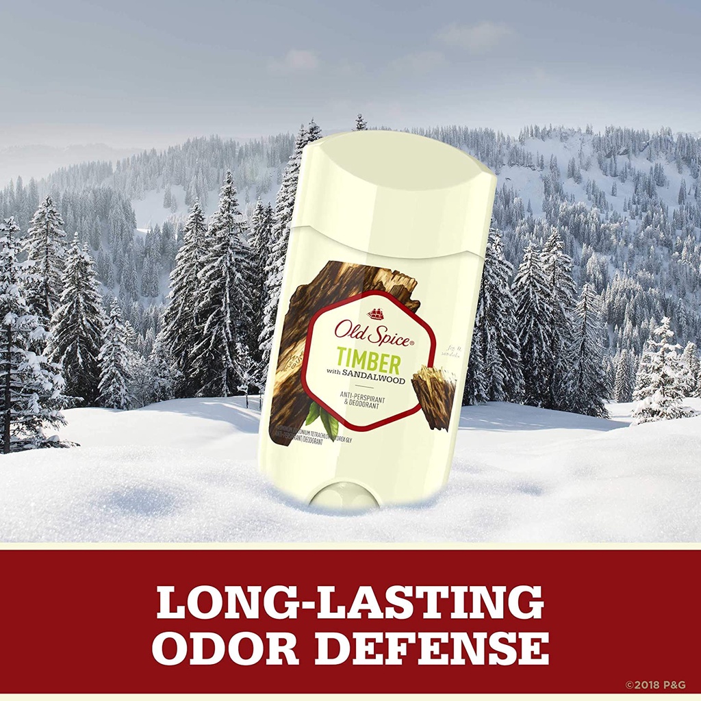 Lăn Sáp Khử Mùi Old Spice Timber 73G - Cam Kết Chính Hãng