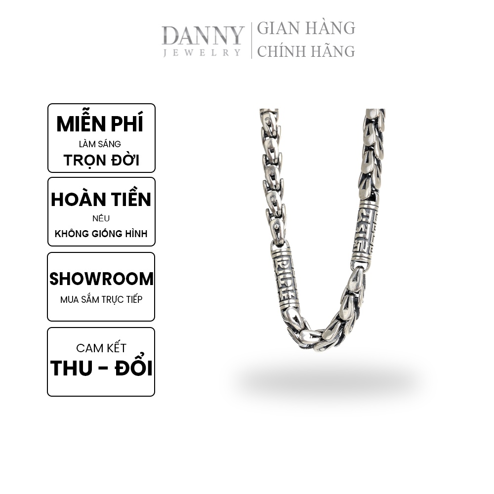 Dây chuyền Nam Bạc Thái DANNY Mắt Xích - Trang sức Bạc Thái cao cấp