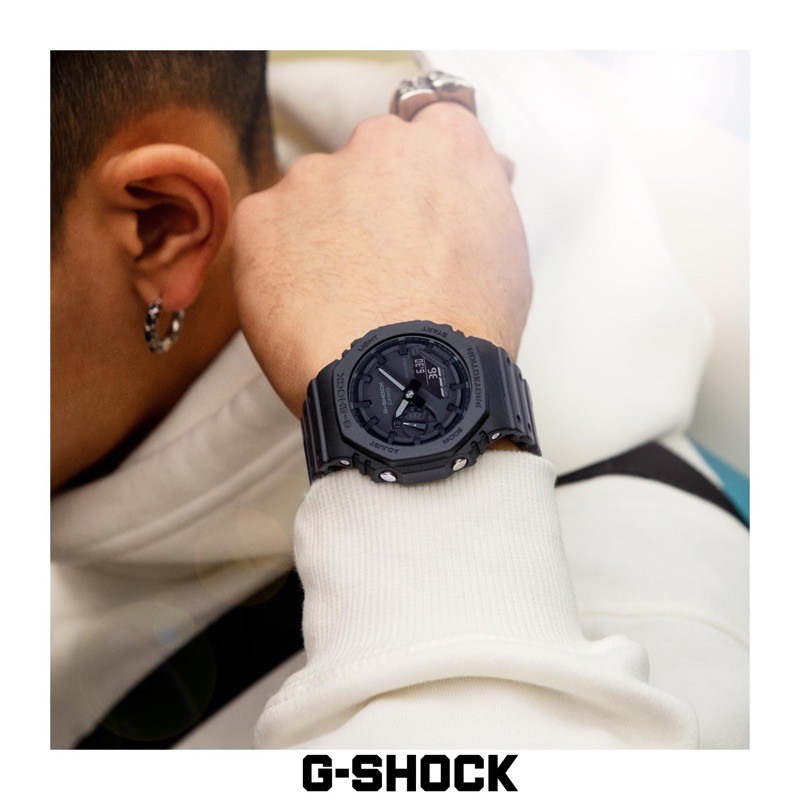 Đồng Hồ Casio Nam Dây Nhựa G-SHOCK GA-2100-1A1 Chính Hãng