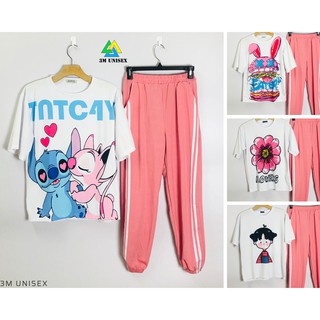 ĐỒ BỘ ỐNG BO 3M UNISEX FORM RỘNG FREESIZE CHO NỮ