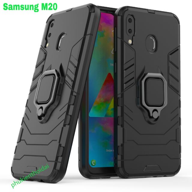 Ốp lưng Samsung Galaxy M20 chống sốc Iron Man Iring Cao cấp siêu bền ( chống sốc 1-2 mét )