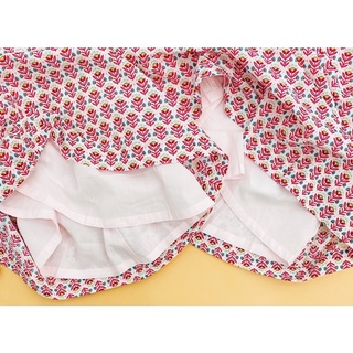 Váy hoa hồng đỏ Sergent xuất Pháp