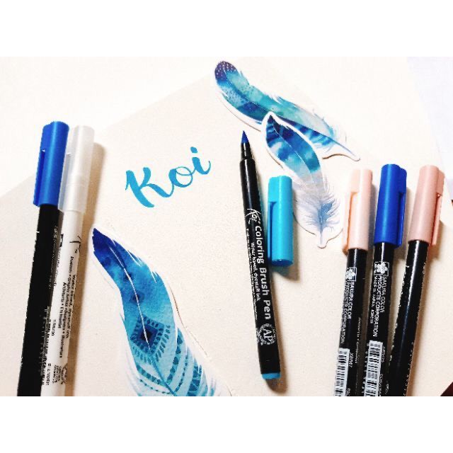 BÚT KOI COLORING BRUSH MARKER ĐẦU MỀM LINK 2