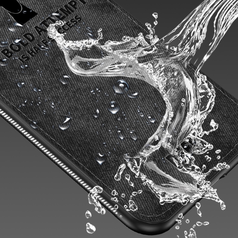 Soft TPU edge Canvas Embossed Deer Phone Case For Iphone X XR 7plus 8 | BigBuy360 - bigbuy360.vn