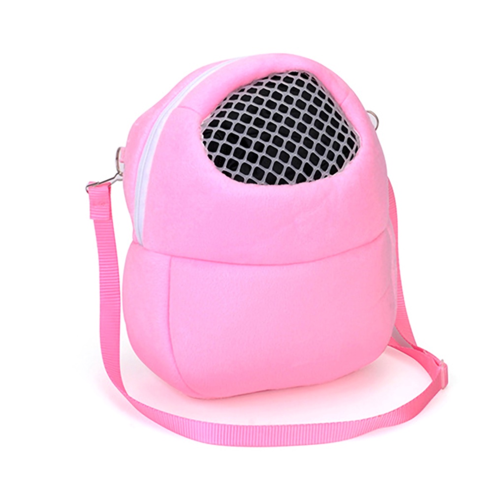 Túi Đựng Chuột Hamster Phối Lưới Thoáng Khí Di Động Tiện Dụng Mang Theo Du Lịch/ Dã Ngoại