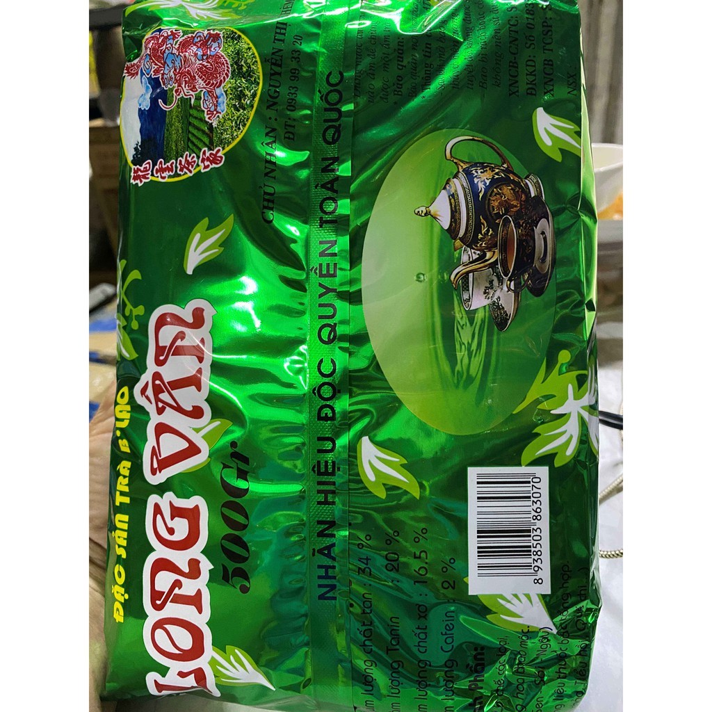 Trà xanh B'Lao LONG VÂN 500gr