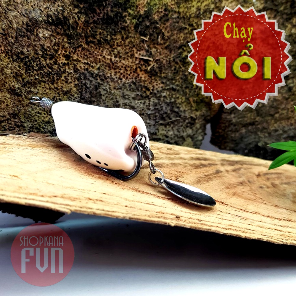 Mồi giả nhái hơi Mắt Lồi độ (CỰC BÉN CÁ)