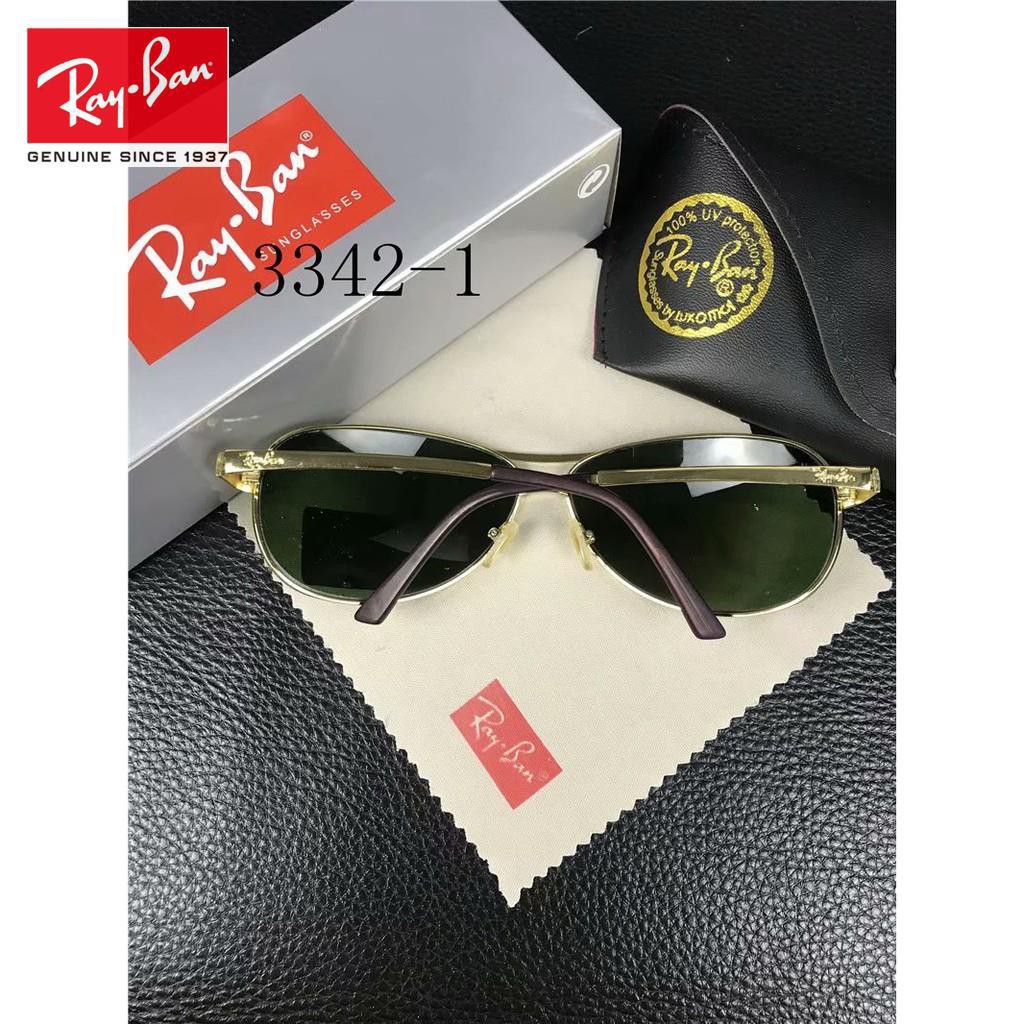 Kính Râm Ray Ban Occhiali Da Sole Clubmaster 3016 W0366 Havana Verde G-15 Grande 51mm