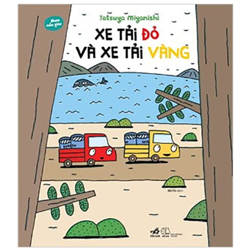 Xe Tải Đỏ Và Xe Tải Vàng