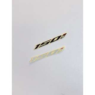 [Giá 1 tem] Tem decal mark chữ 150i, số 150i Honda Chính Hãng màu đen, màu trắng