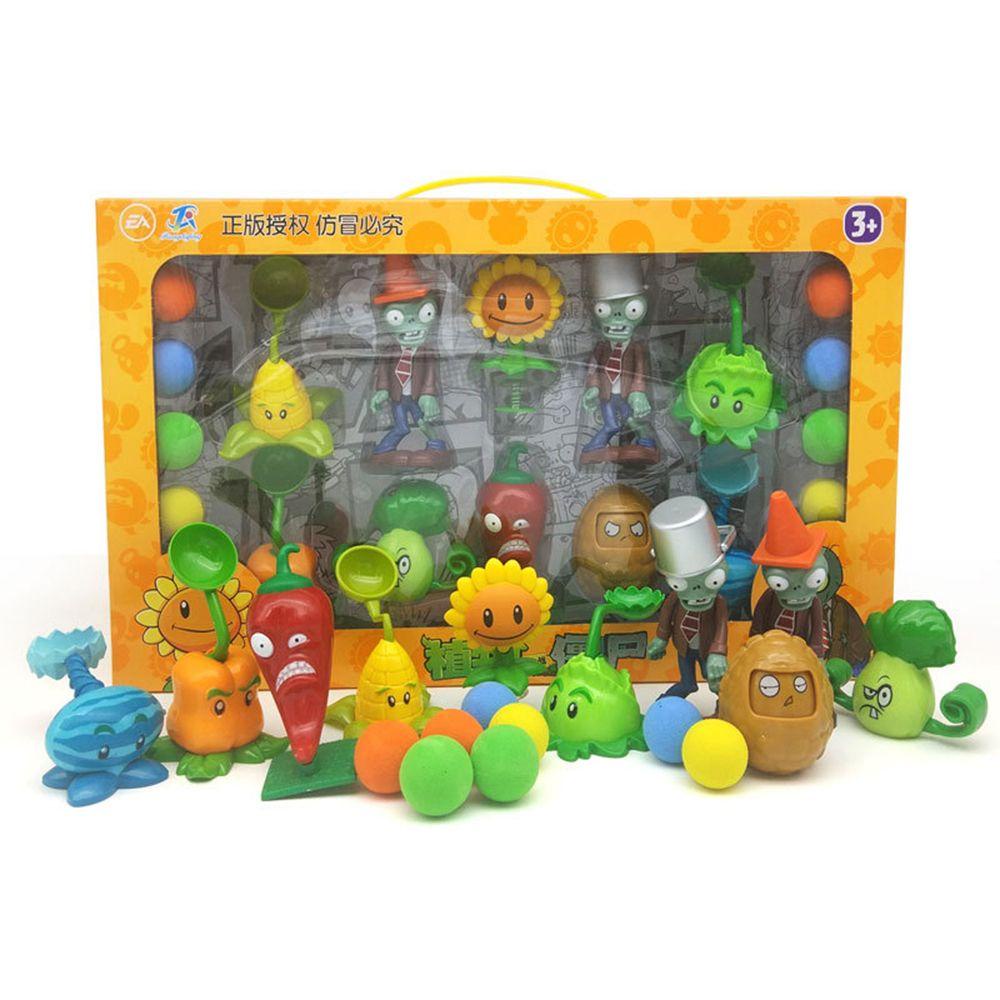 CONOPERY Bộ 10 Món Đồ Chơi Plants VS Zombies Dễ Thương Dùng Làm Quà Tặng Sinh Nhật