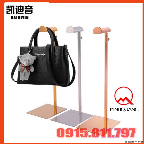 Giá treo túi xách - cây treo túi trưng bày cho cửa hàng và shop thời trang,2 màu sang chảnh,kích thước 50*15*3(cm)