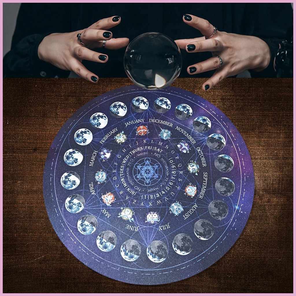 Thảm Cao Su Họa Tiết Bầu Trời Sao Dành Cho Thẻ Bài Tarot