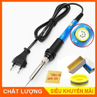 Bộ 4 in1 Mỏ hàn 60W chỉnh nhiệt Chì hàn,Nhựa thông,Bọt biển - 936
