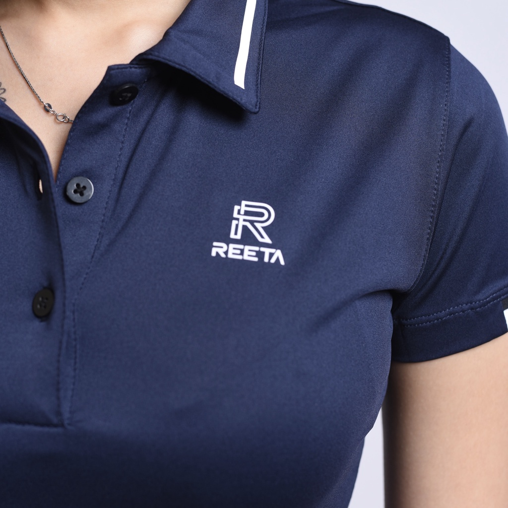 Áo Polo thể thao nữ REETA vải thun thoát hơi nhanh co giãn Tốt phù hợp chơi thể thao và mặc thường ngày - A1690