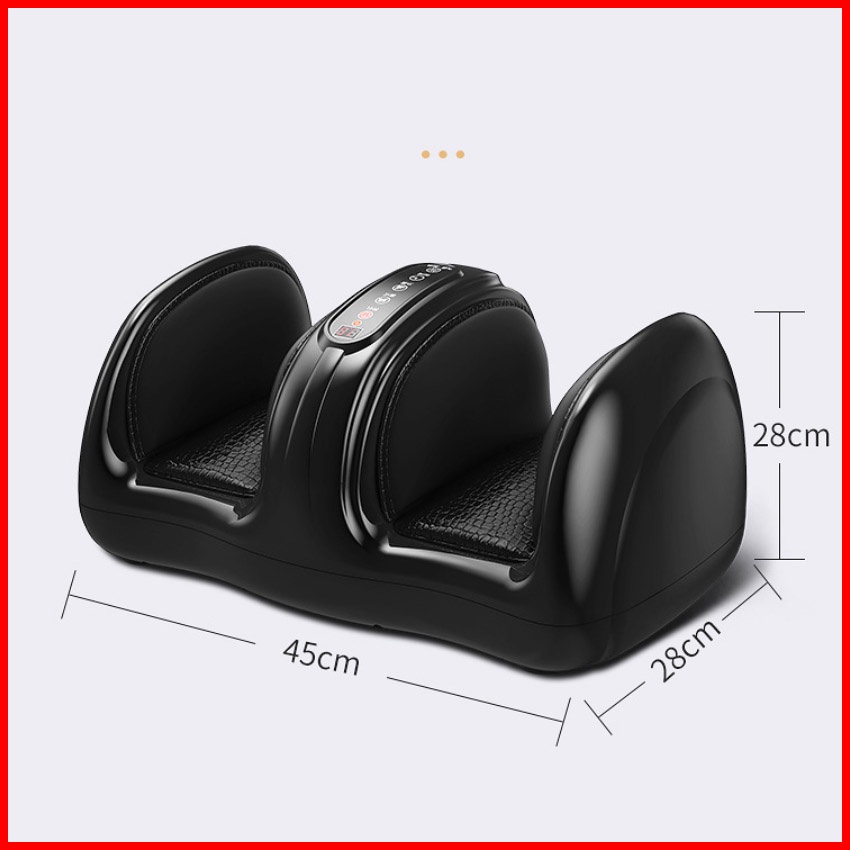 Máy massage chân Sauron, bấm huyệt giảm đau nhức bàn chân, sưởi hồng ngoại có remote