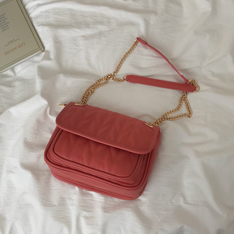 Túi Xách Đính Đá Phối Dây Xích Thời Trang Mùa Hè 2021 Cho Nữ