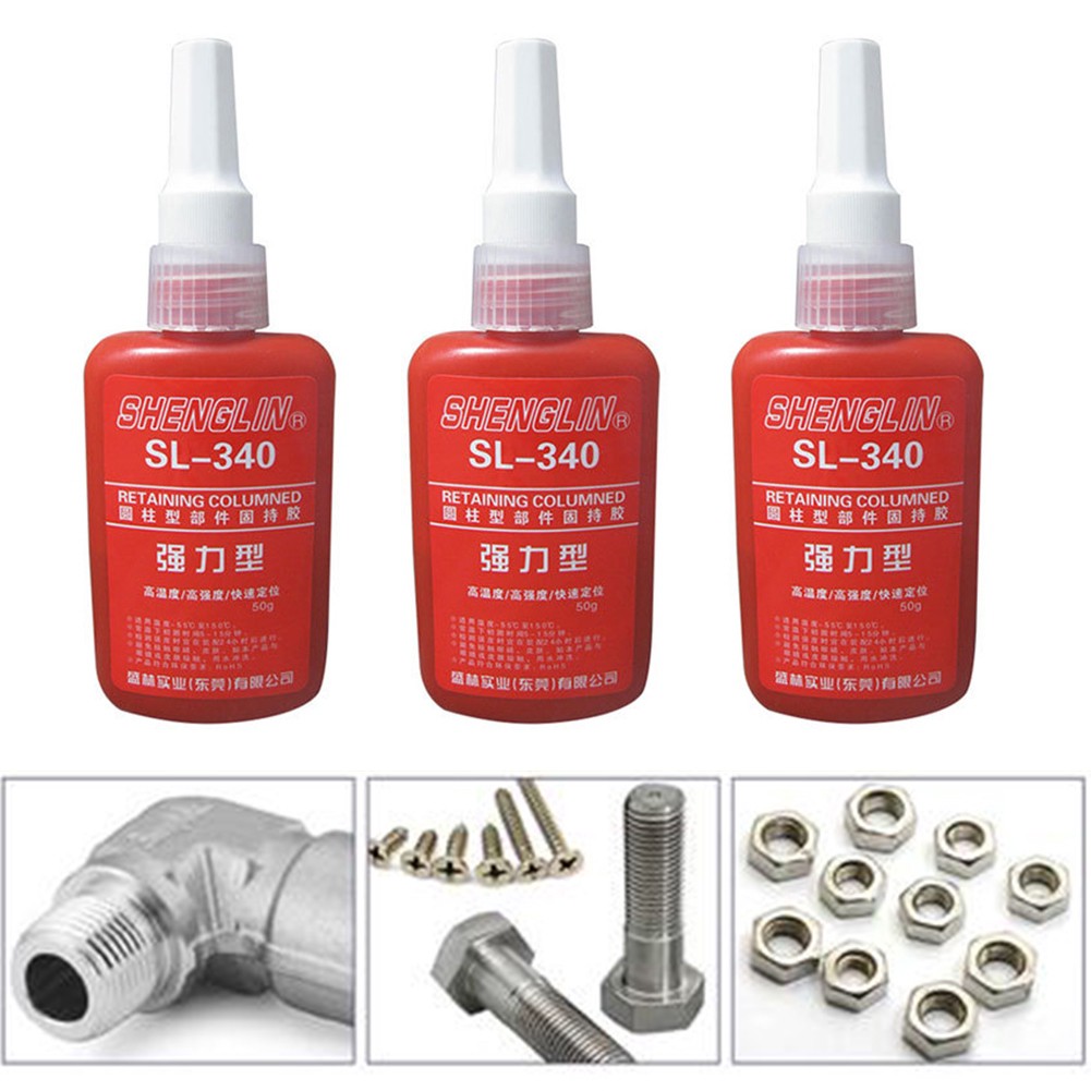 Keo khóa đai ốc/bu lông/ốc 50ml chống rung tiện dụng