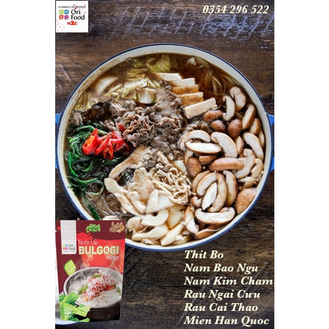 Hotpot Story Gói lẩu Bulgogi 200g Orifood | BigBuy360 - bigbuy360.vn