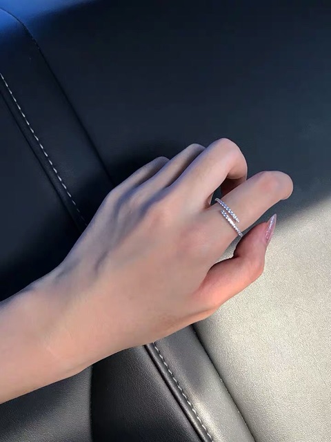 Nhẫn đá có thể chỉnh size vừa tay 16-17mm